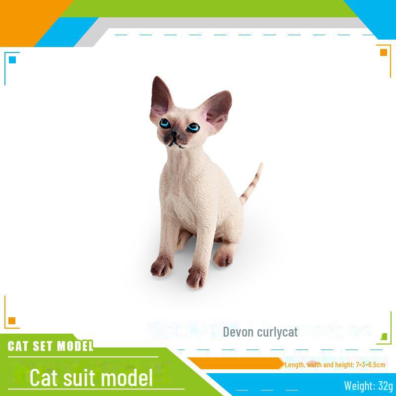 

Детский набор игрушек «Черно-белый котенок» — китайские сельские украшения в виде кошечки