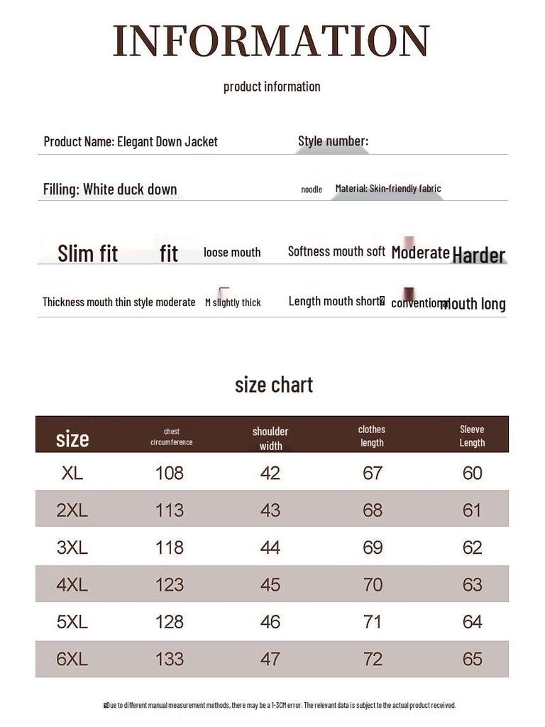 Yonghua Mid-Aged Women's Embroidered Winter Down Jacket