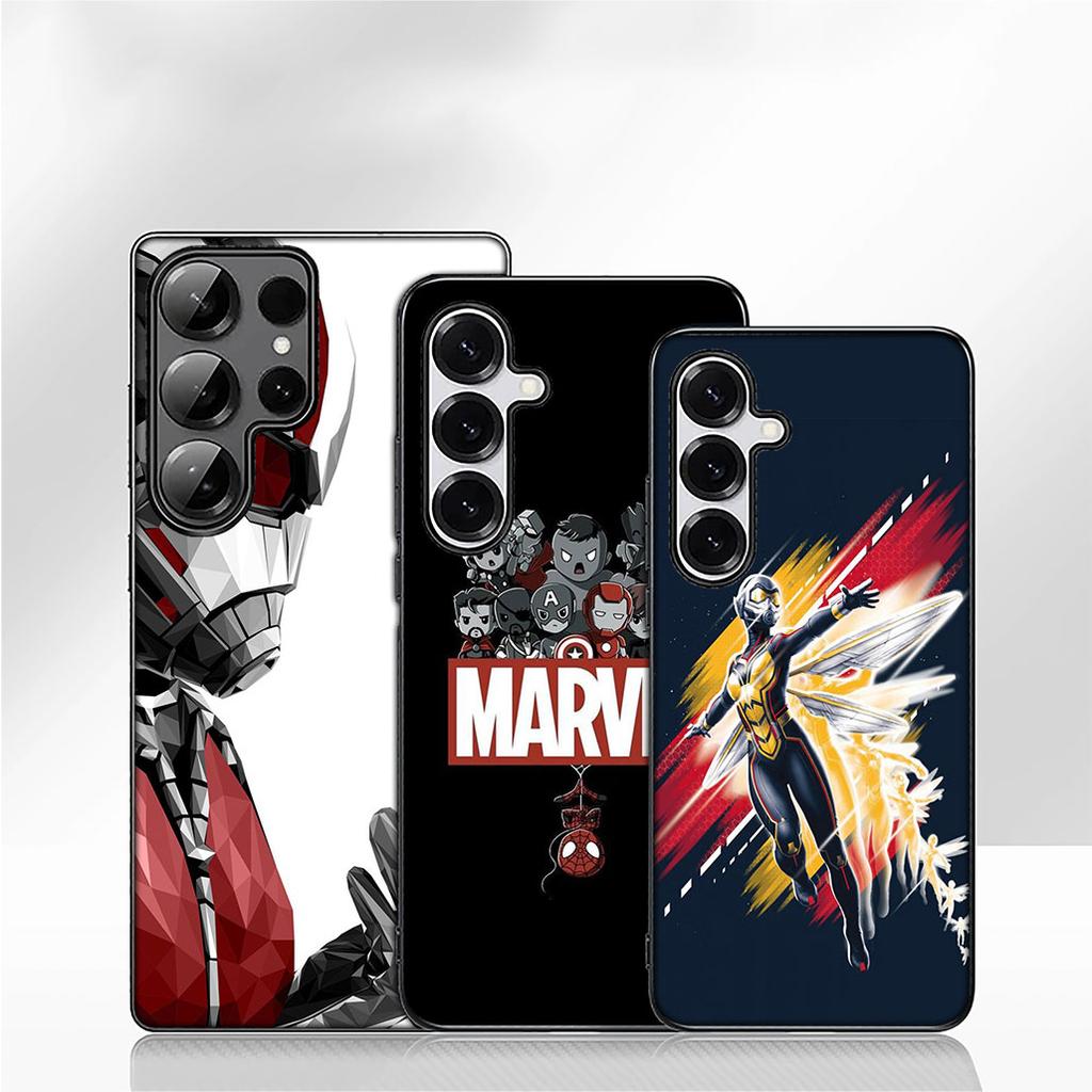 Cover for Samsung Galaxy S25 S23 S22 S24 FE Ultra Plus A56 A05 A06 A15 A16 A57 S7 Edge Case Ant Man Antman Superhero Marvel