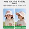Breathable Sun Shade Hats Cute Style Panama Cap New Kids Fisherman Hat  Outdoor Use