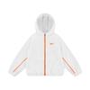 Jacket Fashion Sports Casual Comfortable Hooded Kids Jackets White II3038-100