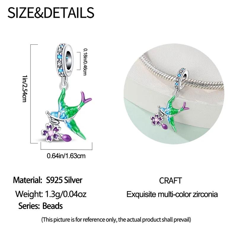 Copper Bouquet Of Flowers Cat Swallow Snail Butterfly Pendant Charms Beads Fit Bracelet Diy Birthday Jewelry Gift