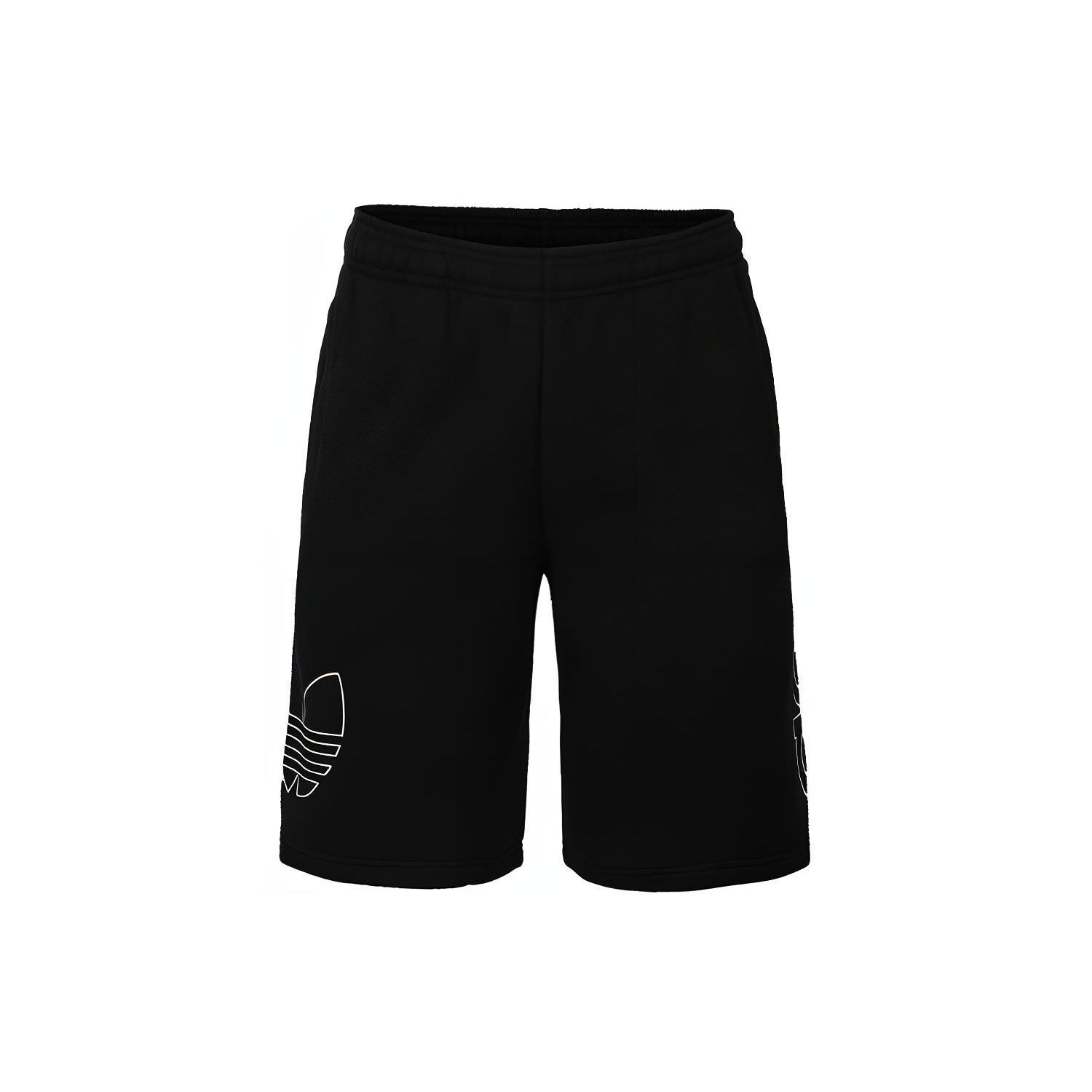 

Мужские спортивные шорты Adidas Originals Trefoil с большим логотипом, черные DV3274 S