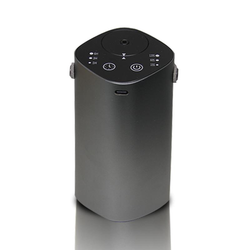USB Portable Waterless Essential Oil Diffuser – Automatic Cold Aroma Diffuser for Car & Home with Two-Fluid Spray Technology