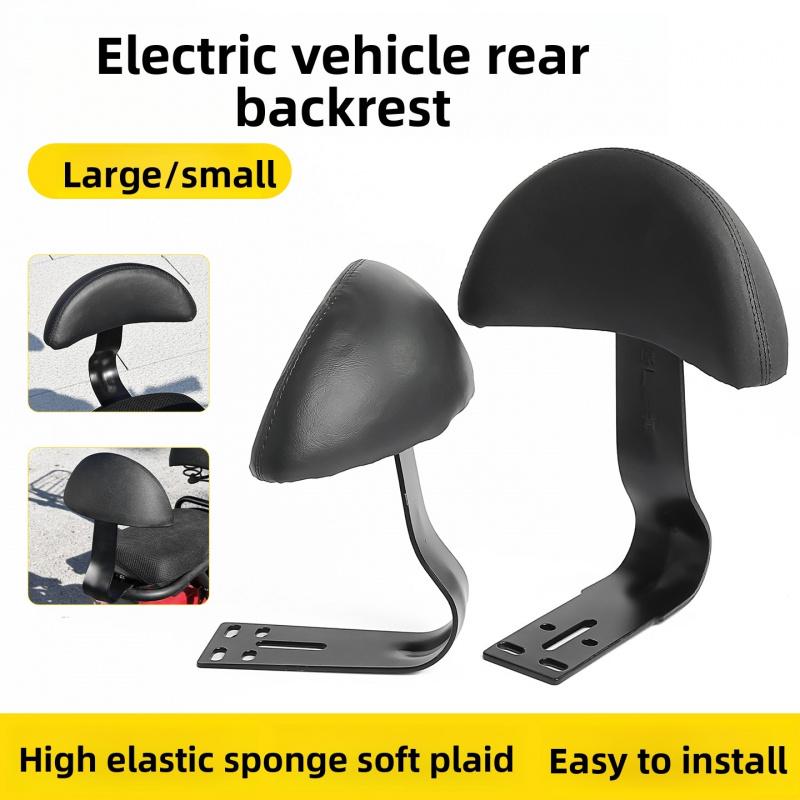 Universal sponge rear seat for electric vehicles, Princess model electric scooter chair with enlarged and thickened cushions