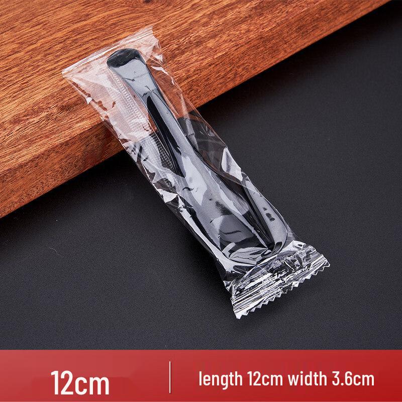Individually Wrapped Disposable Plastic Soup Spoons