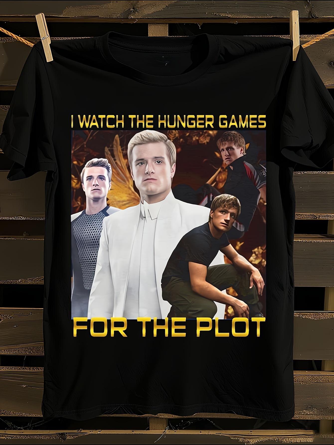 The Hunger Games Peeta Mellark Graphic T-shirt M