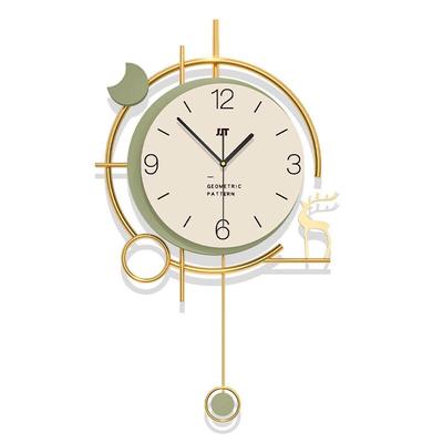 Jiujiuda Cream Style Decorative Wall Clock