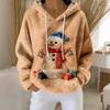 Hoodies For Women Oversized Winter Plush Cute Sweatshirts Pullover Trendy Fall Winter Clothes
