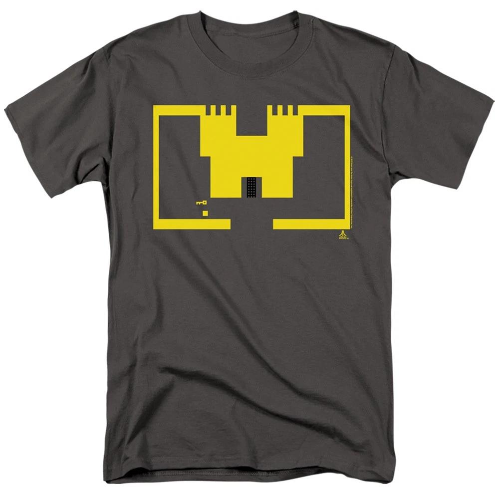 Atari - Adventure Screen Art - Unisex Short Sleeve Children's T-shirt - Gray