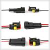 1/2/3/4/5/6 Pin Female Male Way Car Sealed Waterproof Electrical Wire Car Connector Car Plug