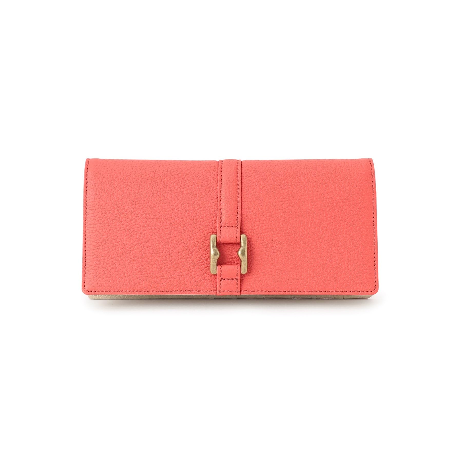 

Кошелек Toff and Loadstone Slim Long Light One Гибискус и Кораллово-оранжевый, Шагрень, Размер,