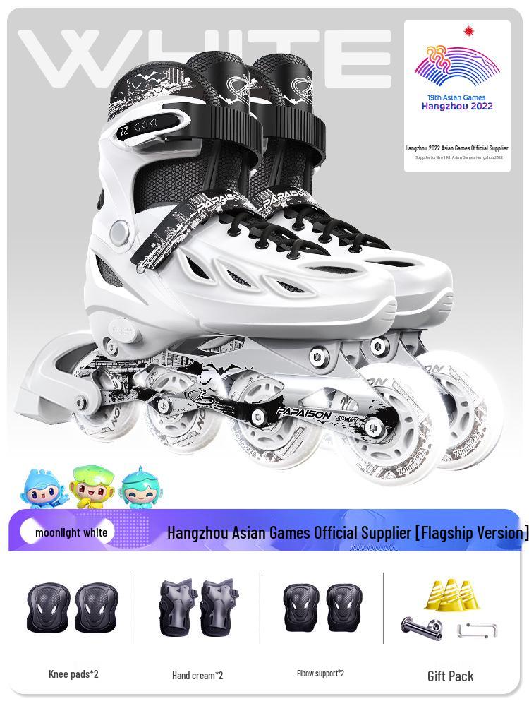 Flashing Roller Skates for Beginners: Adults & Kids, Boys & Girls, Professional Quality