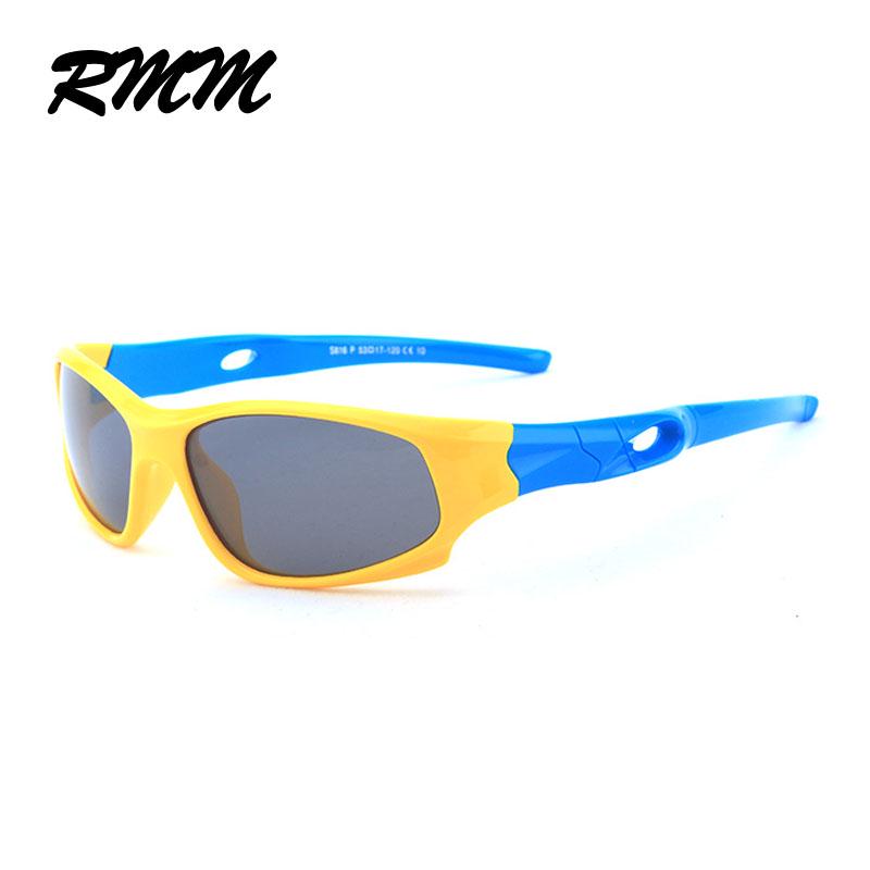 Children's Polarized Sunglasses Baby Child Care UV Glasses Security Silica Gel Frame Brand Sun Glasses Silicone Temple For Kids