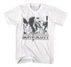 Unisex Shirt Cotton Oversize Large Size Musical Bon Scott Cantando Com Microfone