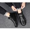 Men‘s Shoes Autumn High-Top Men‘s Cotton Shoes Work Workwear Shoes Versatile Outdoor.
