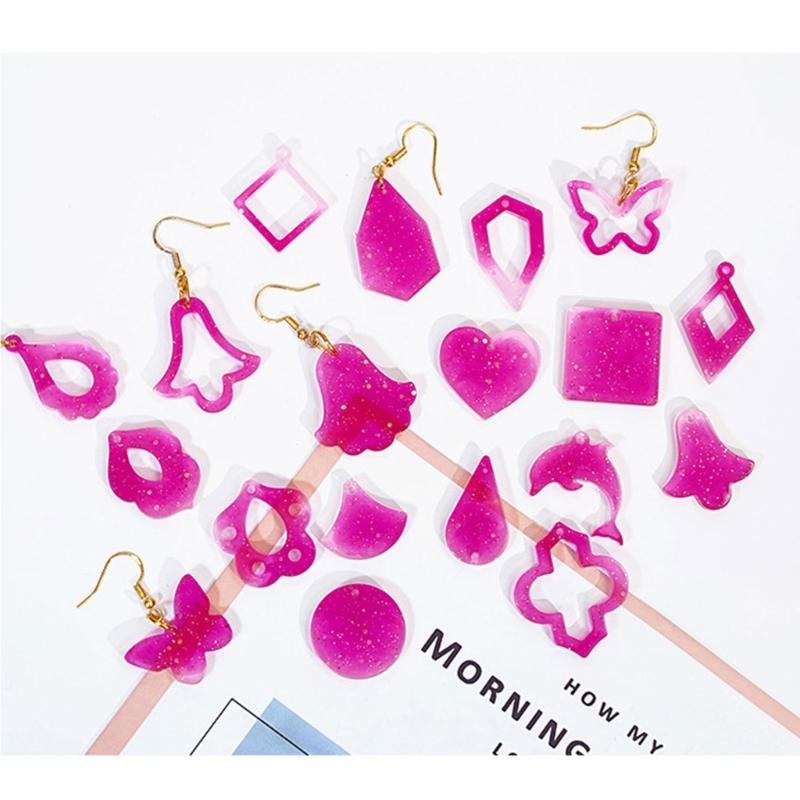 Unique Pendants Crafting Silicone Mold for DIY Enthusiasts Dainty Jewelry Pendant Mold Unique Handmade Accessory Mold