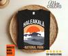 Haleakala National Park US Vintage T-Shirt, USA Hawaii Hawaiian Island of Maui Parks Lover Gifts, Adventure Outdoors, Camping Hiking Travel,