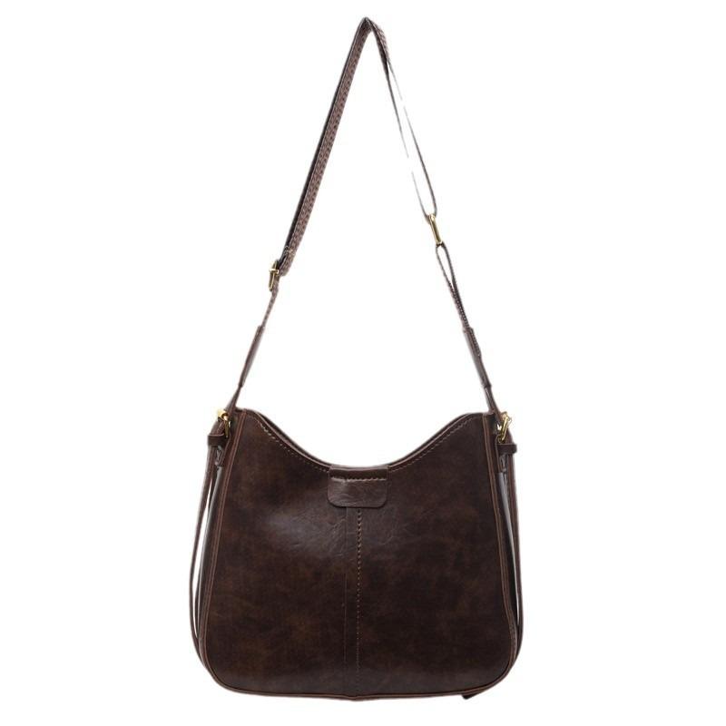 Premium sense retro popular bag women's new autumn and winter fashion texture broadband shoulder messenger bag