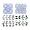 Rhombus Resin Mold DIY Jewelry Casting Mold Resin Keychain Mold Pendant Charms Mold with Hole Mother's Day Silicone Mold