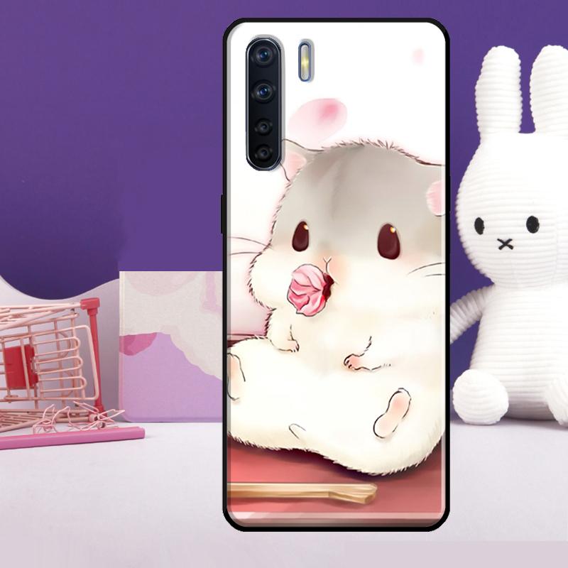 Hamsters Case For Oppo A18 A38 A78 A98 A58 A60 A80 A40 A96 A76 A16 A94 A74 A54 A15 A17 A57 A77 A5 Pro