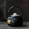 Changqi Gold Foil Ceramic Teapot Set