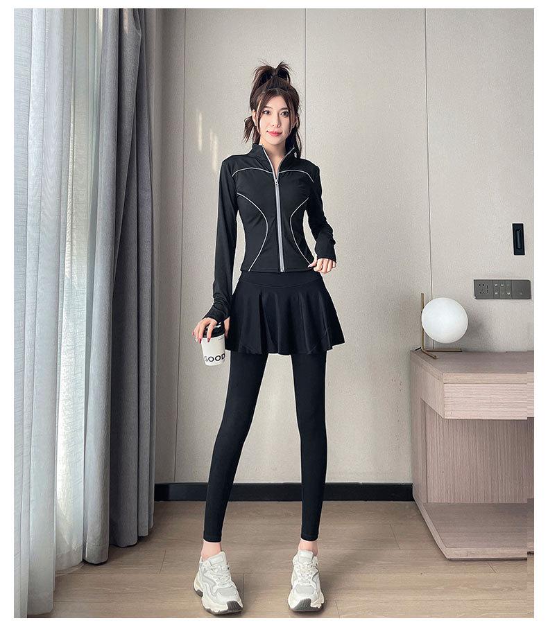 2024 Women's Quick-Dry Yoga & Running Sportswear Set - High-End, Fashionable Ins Style Gym Suit