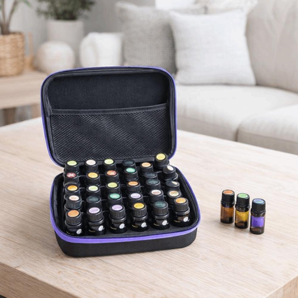 Portable 3 ML Essentials Oil Case Large Capacity Waterproof Essential Oil Storage Bag Wear-resistant EVA Insulin Case for Home