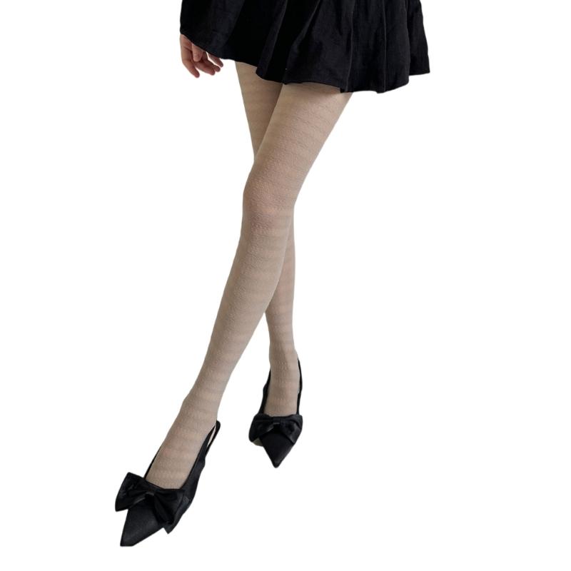 Women Lace Patterned Tights Fishnet Stockings Pantyhose Patterned Net Stockings Pantyhose for Raves Party Club