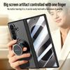 Matný matný kryt pro Samsung Galaxy Z Fold8 Ultra/Fold 8 Ultra/360° otočný magnetický držák Řemínek na ruku S krytem na skleněnou obrazovku