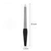 Stainless Steel Nail File Double Sided Emery Board Durable Manicure Tool