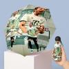 Harry Kane Pattern Printed Mini 5 Folds 8 Ribs Compact Umbrella Windproof Waterproof Lightweight Portable Folding