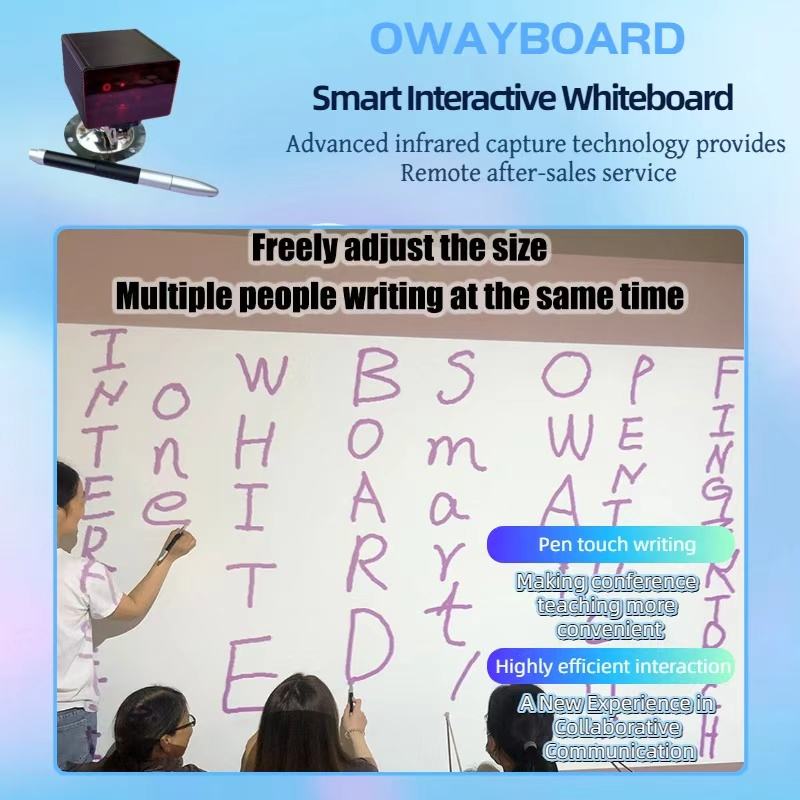 School Touch Screen Teaching Board Portable Multi-points Smart Whiteboard Interactive White Board