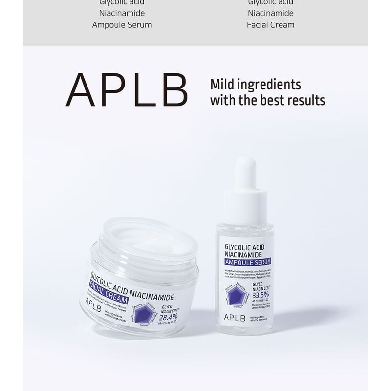 APLB Glycolic Acid Niacinamide Ampoule Serum