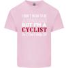 Cycling I Dont Mean to Be Awesome Cyclist Unisexs Light Cotton TShirt