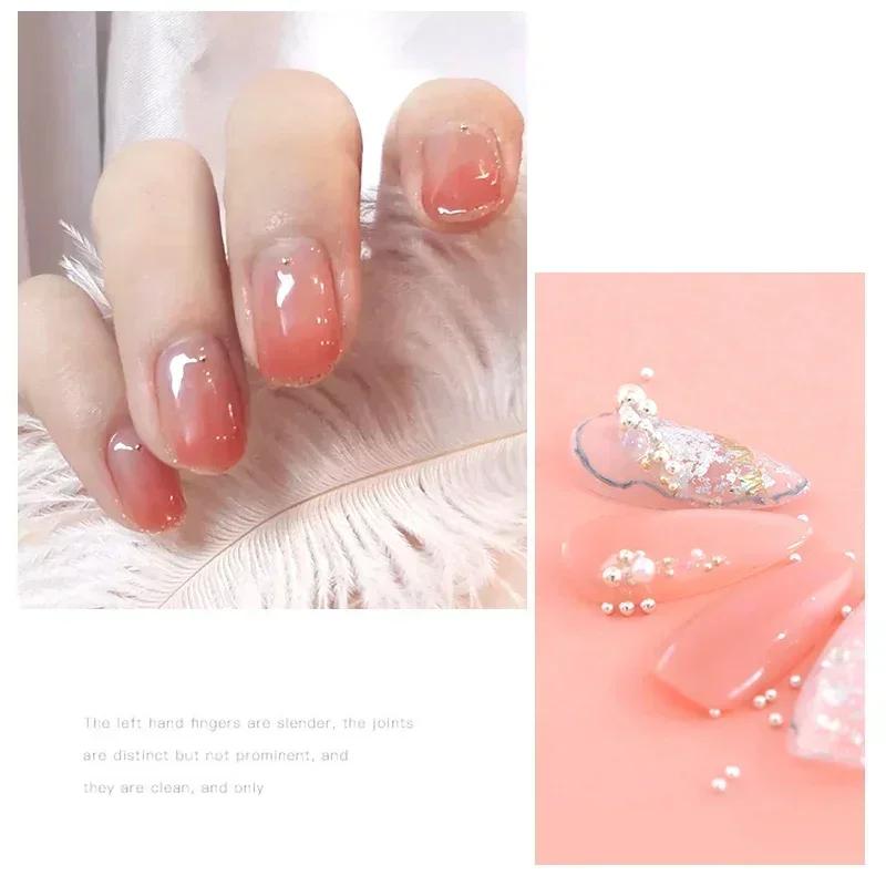 1 Box Mini Small Stainless Steel Caviar Beads Nail Art Decorations Silver Rose Gold Micro Ball Charm Gel Polish Tips