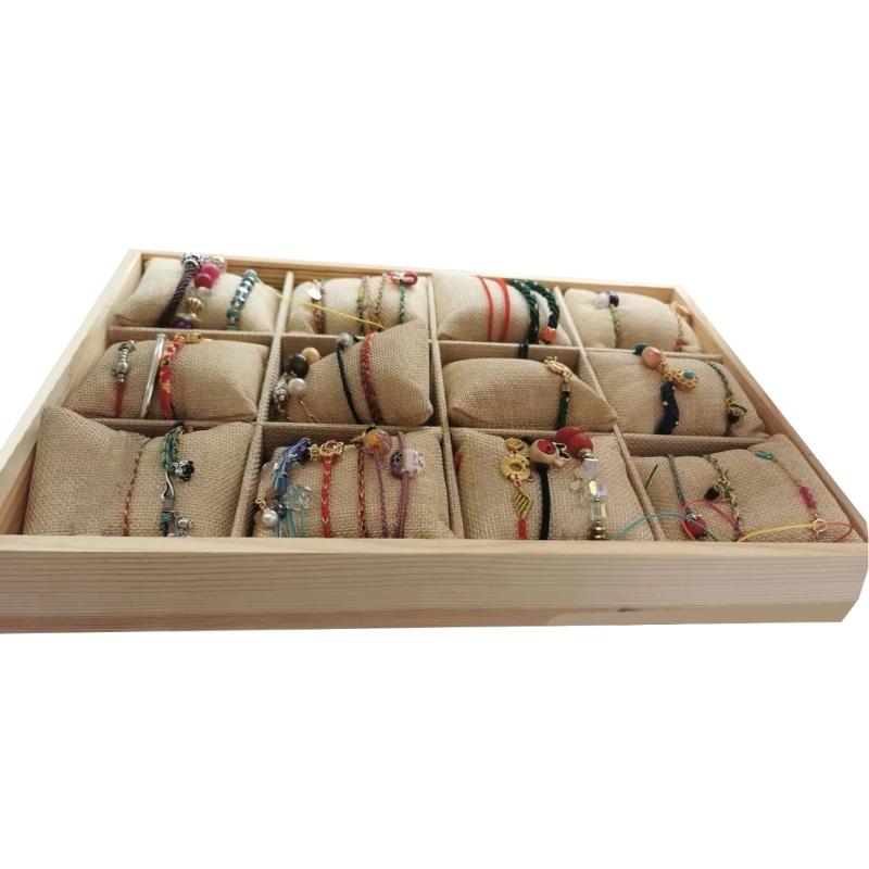 Practical Sturdy Wood Watch Tray Organizers With 12 Adjustable Slots Removable Cushions and Clear Display Lid Designs