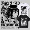 ანიმე Chainsaw Unisex Reze გრაფიკული პრინტიანი მაისური Unisex Unisex ყოველდღიური თავისუფალი მაისურები Four Seasons მაისური Harajuku Unisex მაღალი ხარისხის მაისური