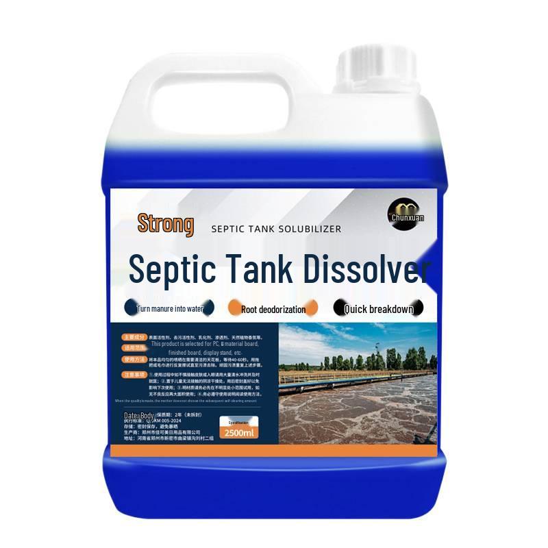 Biodegradatore per Fossa Settica: Potente Deodorante e Scioglitappi per WC a Secco e Pulizia Tubi