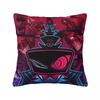 Cartoon H-Hazbin Hotels Pillow Cover Square Pillow Case Cushion Cover Funny Custom Diy Pillowcases For Sofa Bedroom Home Decor
