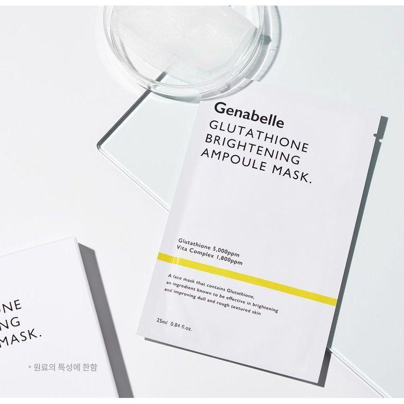 Genabelle - Glutathione Brightening Ampoule Mask Set
