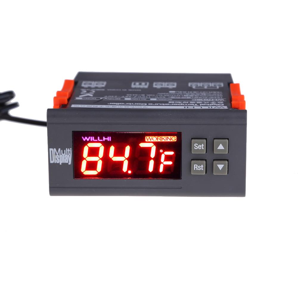 Buy WILLHI Digital Temperature Controller Fahrenheit Thermostat High