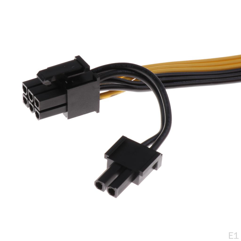 CPU to Dual 6 Supply Extension Cable for Graphic Card