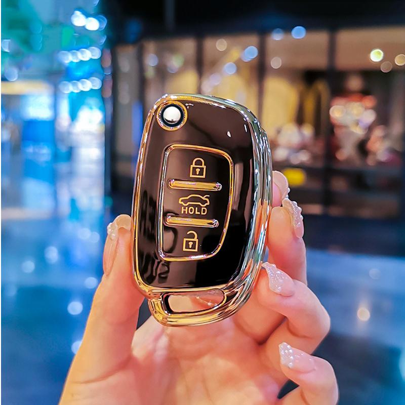 Key Cover Case For Hyundai Ix35 Grand I10 For Hyundai Elantra  Tucson Sonata Ix25 I20 Creta Santa Fe Gls Reina Key Holder