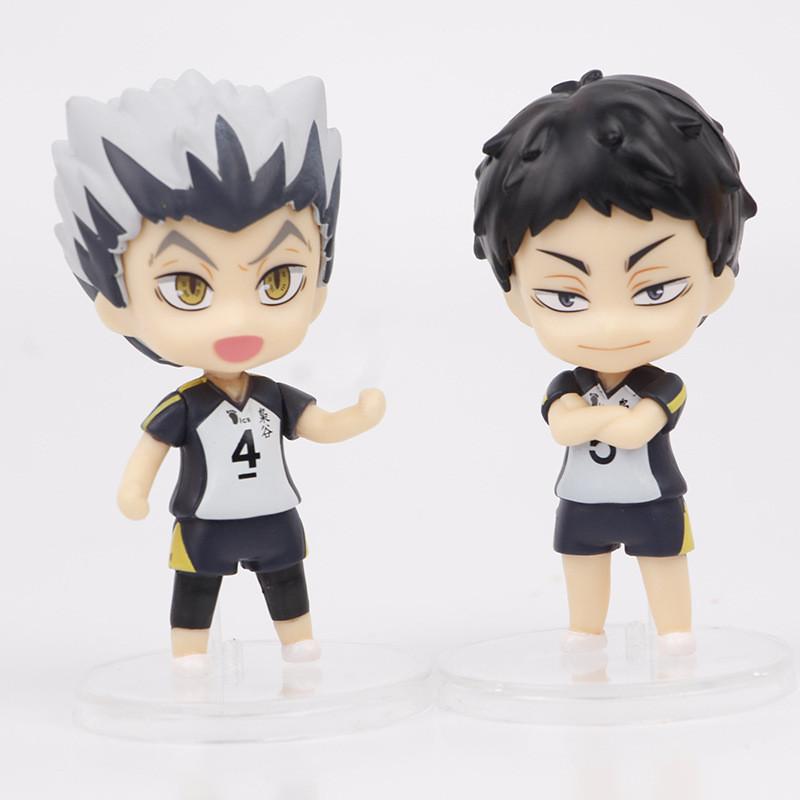 Mini Volleyball Youth Cartoon Action Figure Sun Yang Doll Model Toy 5-7.5cm No Assembly Cute Collectible