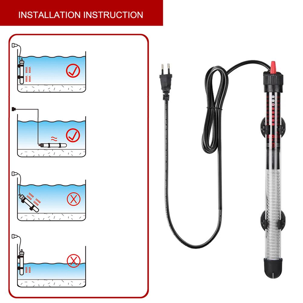 Potřeby pro vyhřívání akvária s automatickým termostatem pro vyhřívání akvária pro vysoké teploty