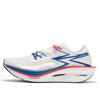 361 Flame 3 Low Top Sprint Racing Running Shoes Unisex White Numbers Blue 672412207-31