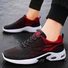 Sneakers men's new large size men's shoes breathable lace-up running shoes trendy casual air cushion shoes men