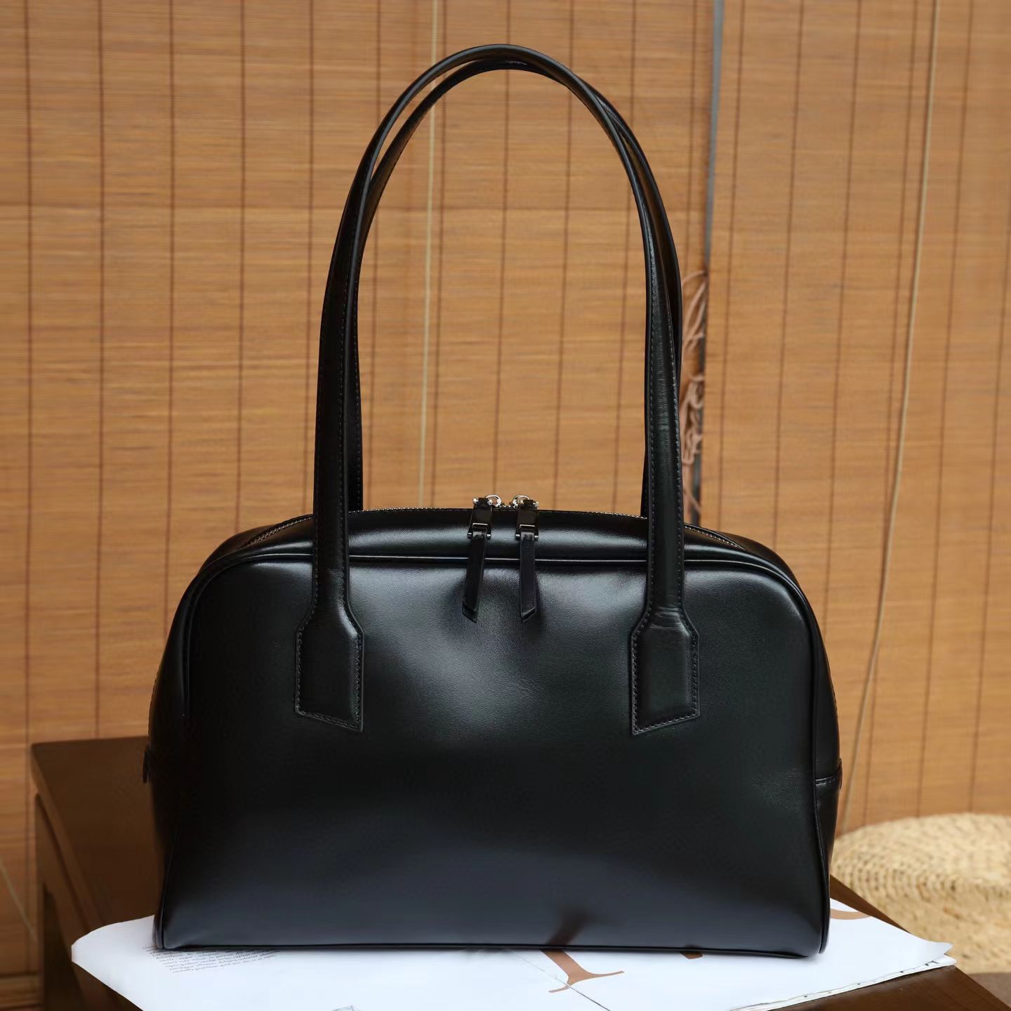 

Ladies Oilwax Cow Leather Tote Bag 2026 New Genuine Leather Handbag Women Fashi Girls Shoulder Bags
