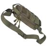 MultiFunctional Military DualPurpose Chest Waist Bag Nylon Material Waterproof Bag(Army Green )